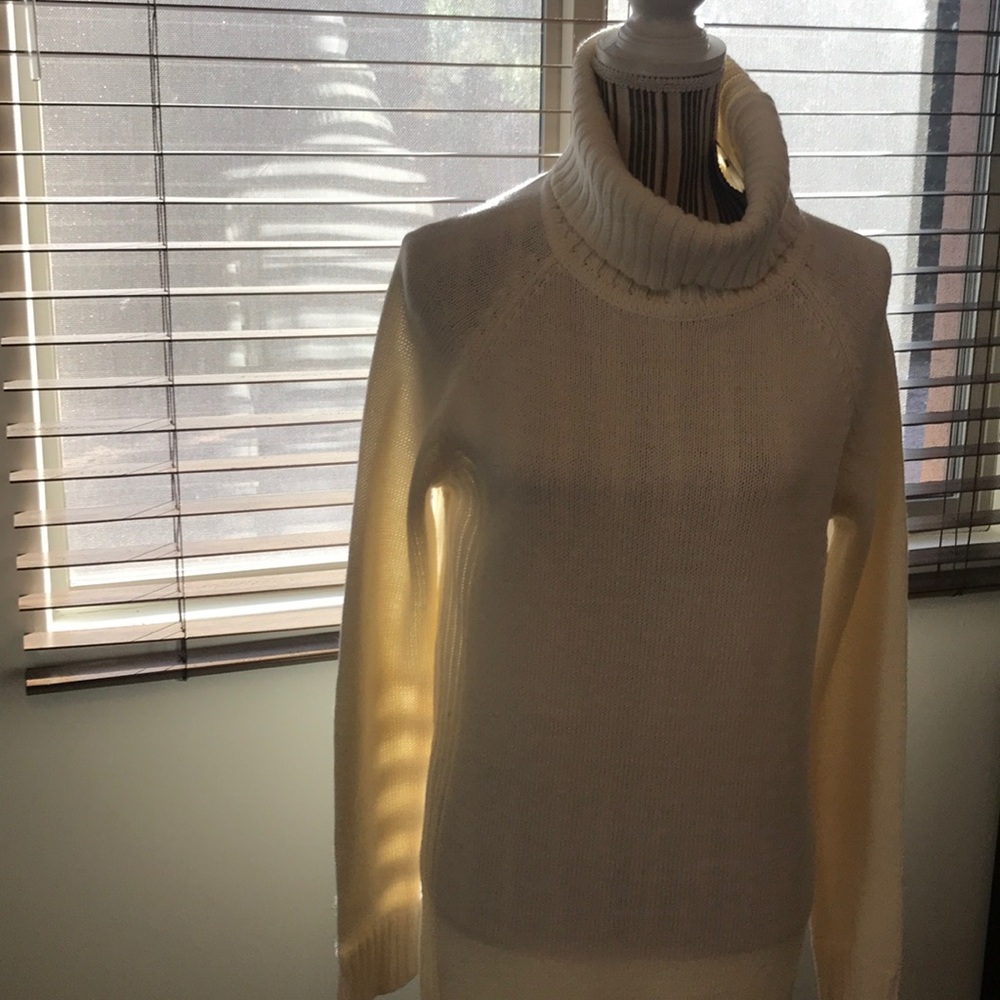 Sale ❄️ 1 left ⚡️ Ivory Turtleneck Sweater Dress - Picture 5 of 8